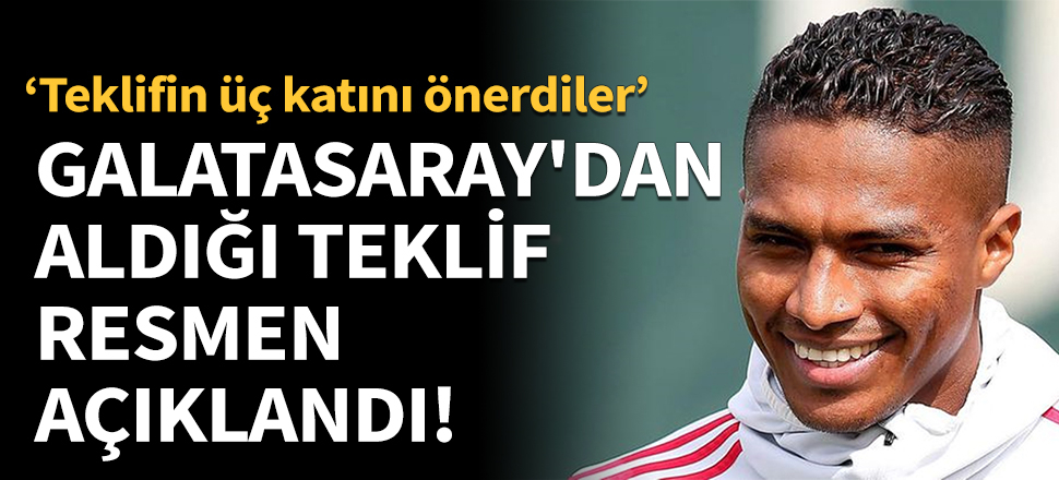 Galatasaray'dan aldığı teklif resmen açıklandı!