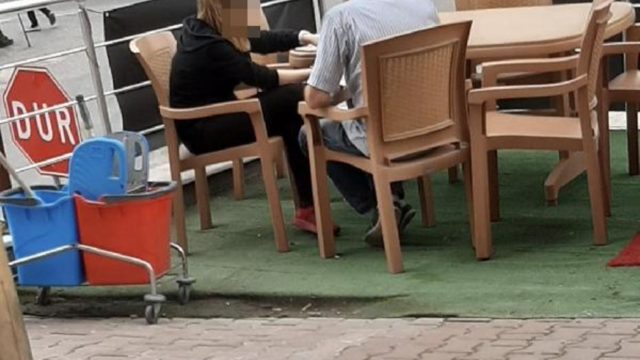 Yaşlı adam liseli kızı taciz etti!