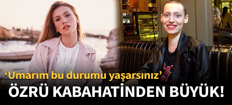 Duygu Özaslan'ın özrü kabahatinden büyük!