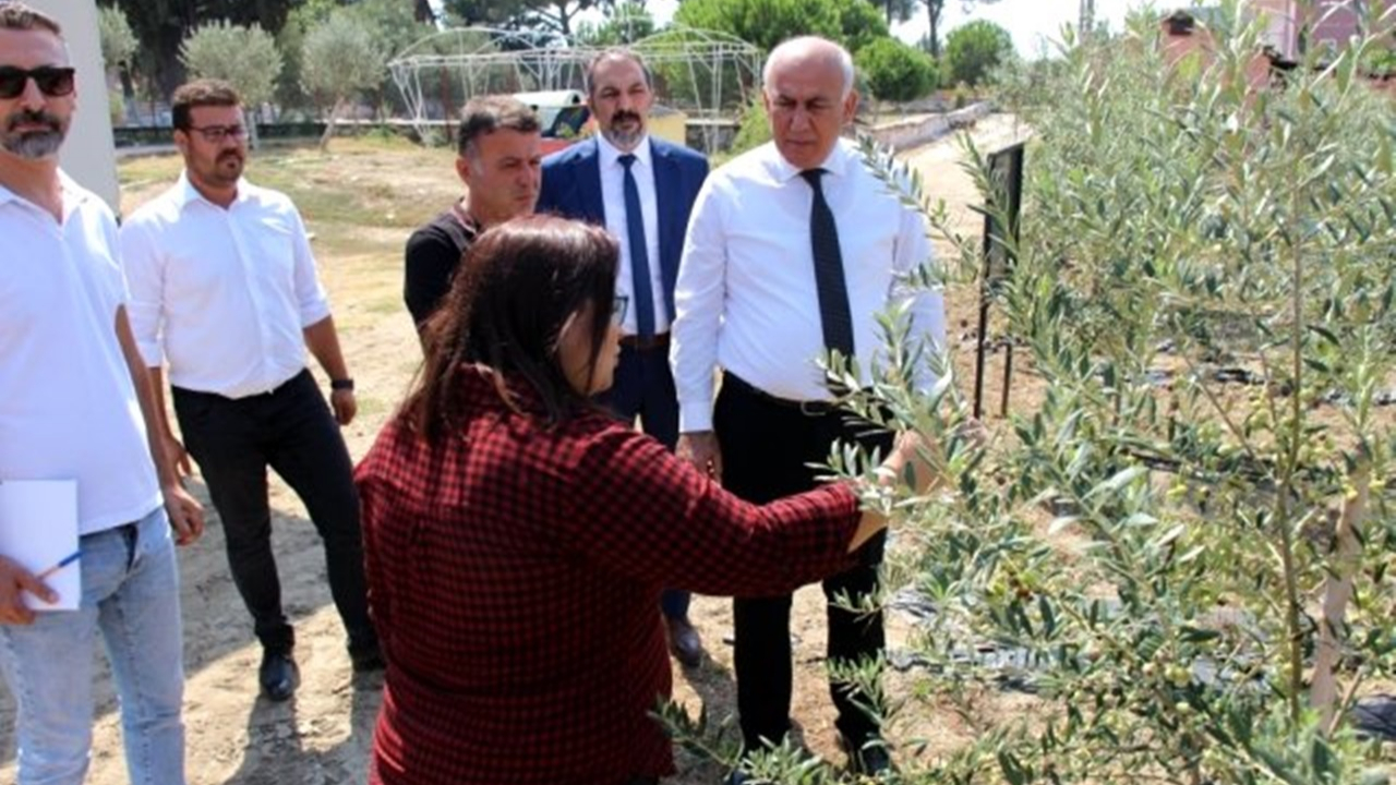 Aydın'da Başkan Levent Tuncel’den akıllı köy ziyareti