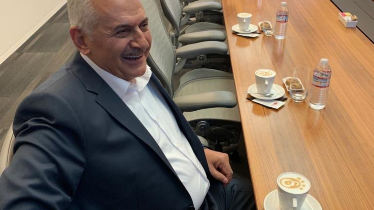 Binali Yıldırım'dan Google ve Apple'a ziyaret!