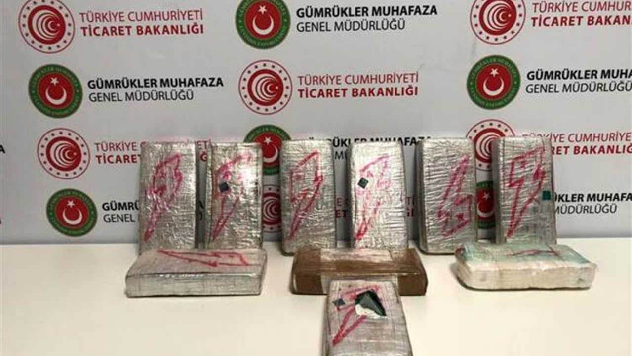 13 kilogram 29 gram kokain ele geçirildi!