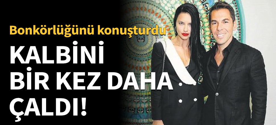 Adriana Lima'nın kalbini bir kez daha çaldı!