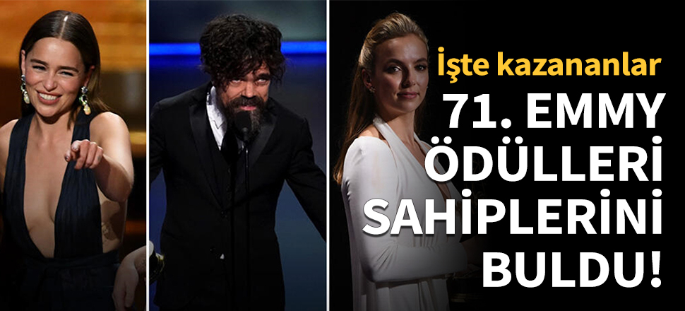 71. Emmy Ödülleri sahiplerini buldu!