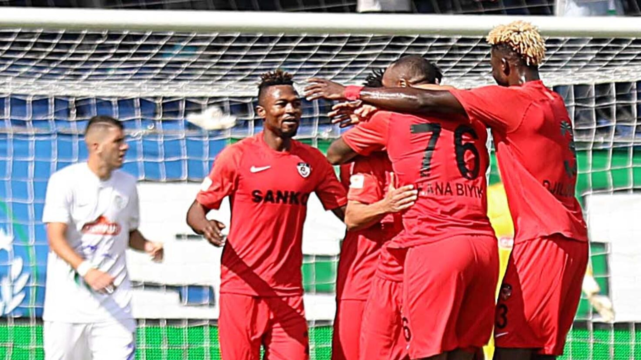 Gazişehir Gaziantep, Çaykur Rizespor'u 2-1 yendi!