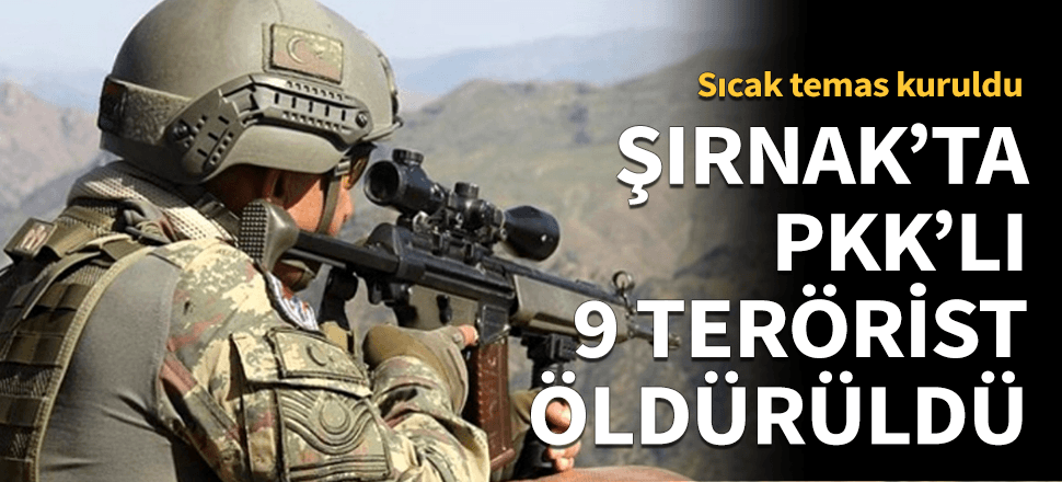Şırnak'ta PKK'ya ağır darbe!