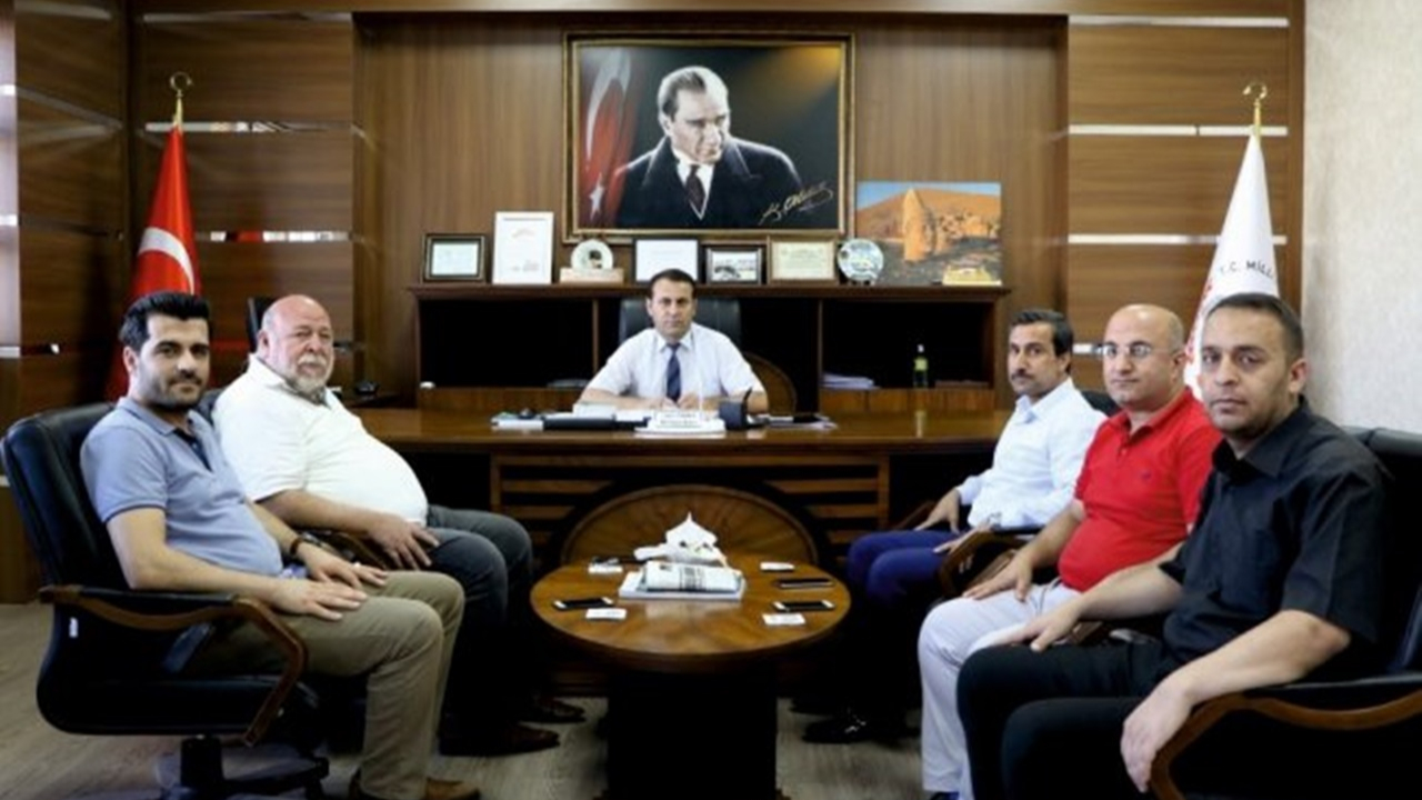 Adıyaman'da Gazeteciler Müdür Halil Tunçmen ile buluştu