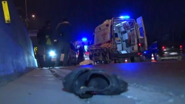 Bayrampaşa’da otomobilin çarptığı anne ile kızı öldü