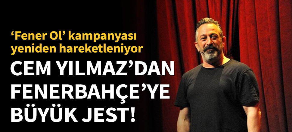 Cem Yılmaz'dan özel gösteri!