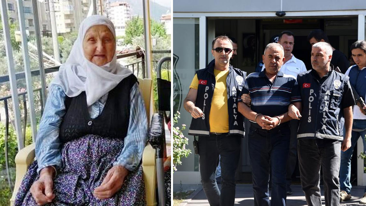 Yaşlı kadının başına çekiçle vurup gasp etti!