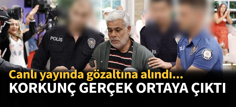 Korkunç gerçek canlı yayında ortaya çıktı!