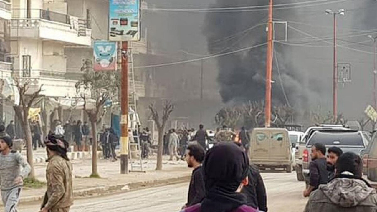 Afrin'de bombalı saldırı!