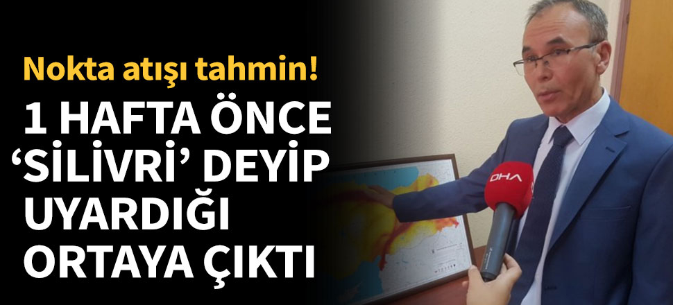 1 hafta önce 'Silivri' deyip uyardığı ortaya çıktı