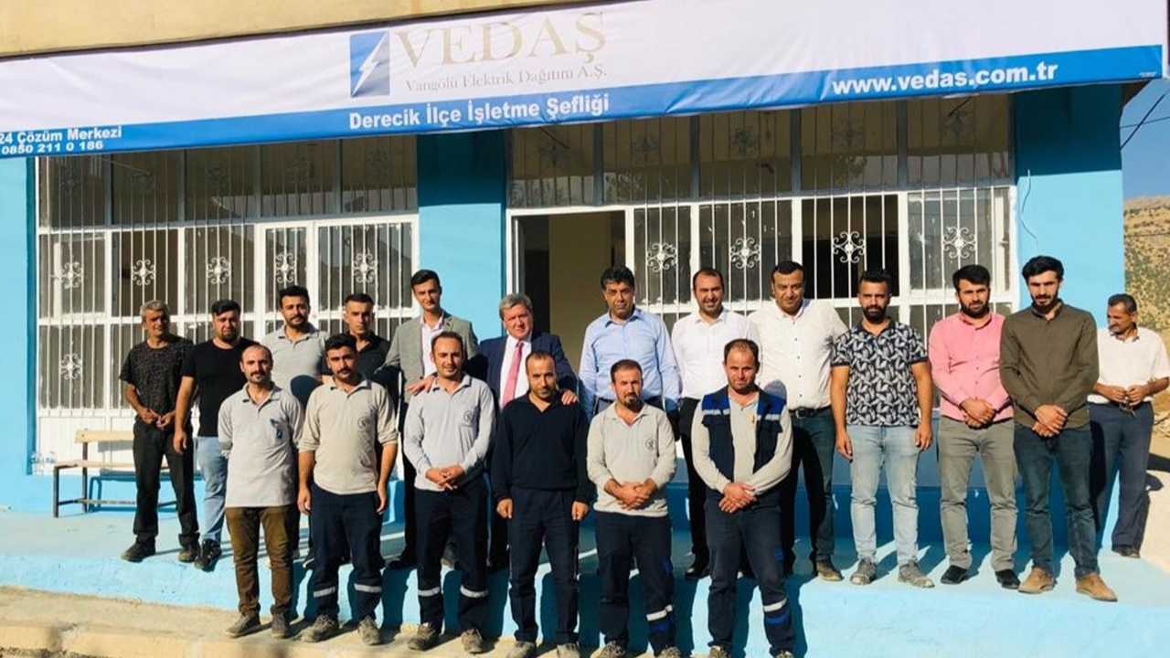 VEDAŞ, sınırın sıfır noktasında hizmet binası açtı!