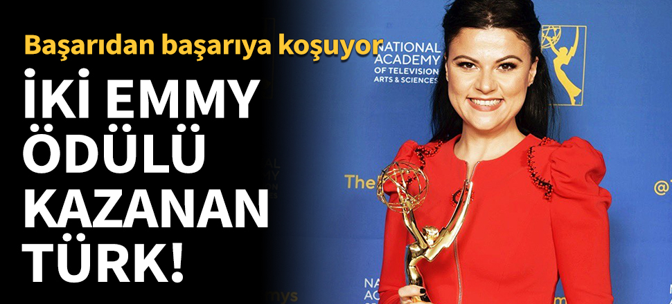 İki Emmy Ödülü kazanan Türk!