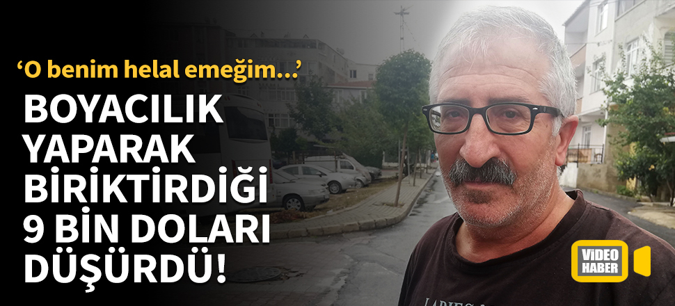 Ayakkabı boyacılığı yaparak kazandığı 9 bin doları düşürdü!