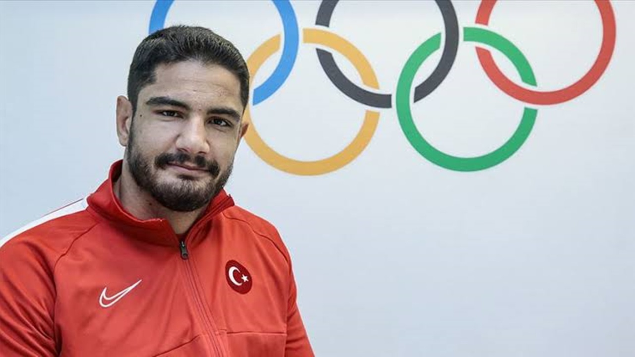 Ankara'da milli güreşçi Taha Akgül: Tokyo'da inşallah altın alacağım