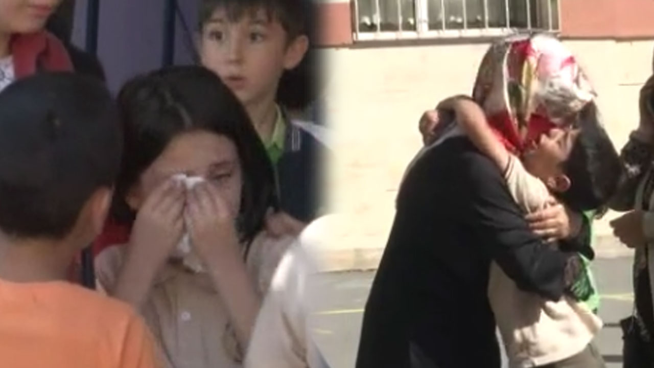 Çocuklar gözyaşlarına boğuldu!