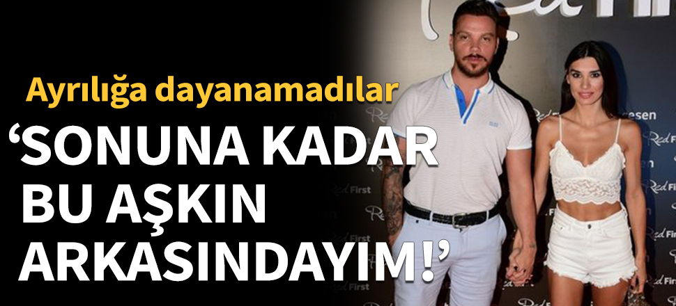 Ayrılığa daha fazla dayanamadılar!