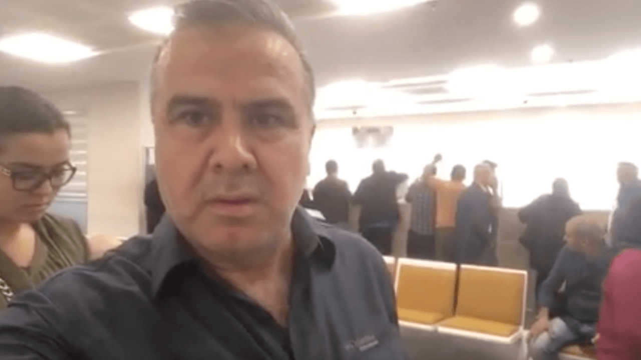 Kaymakamlıkta deprem anı!