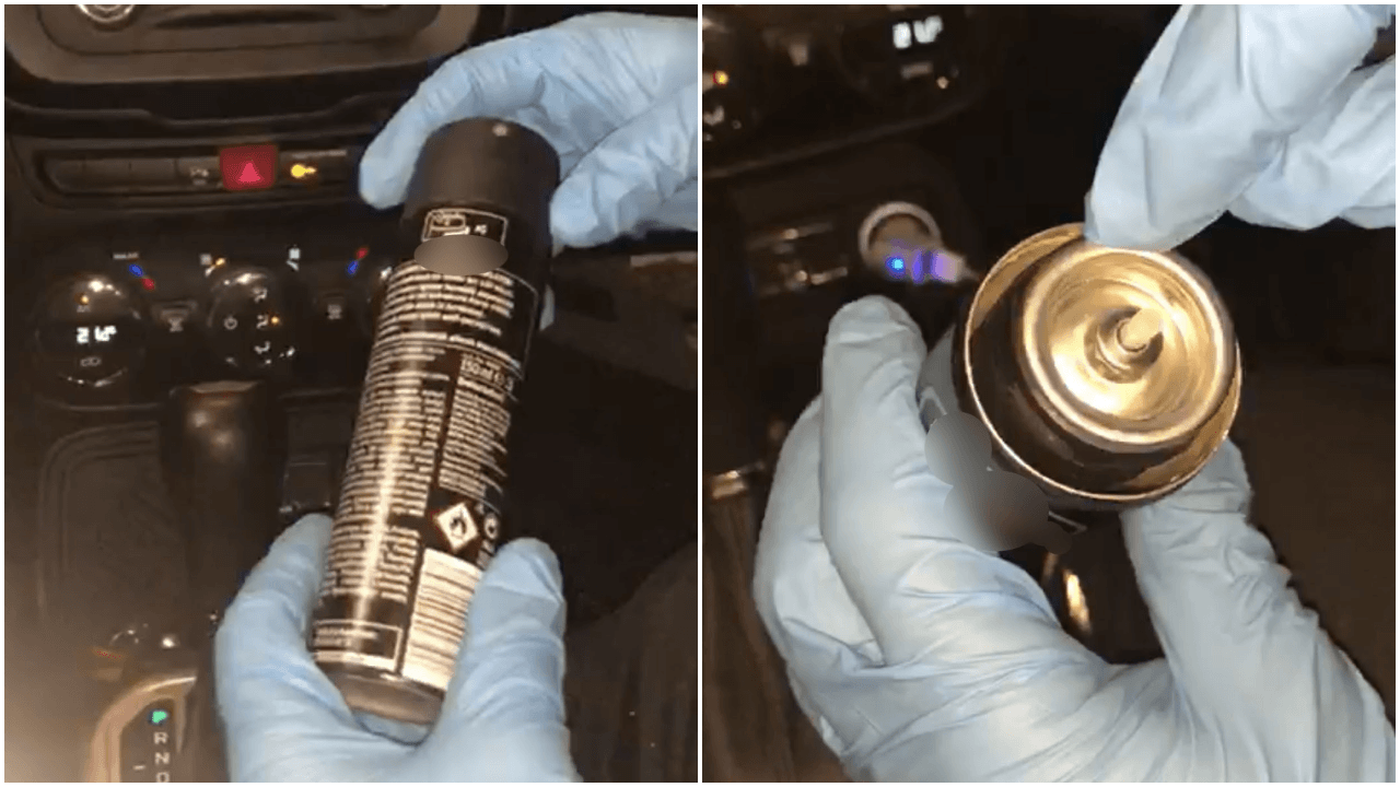 Deodorantın içinden çıkanlar şoke etti!