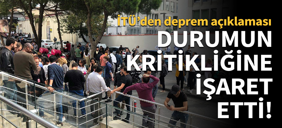 Durumun kritikliğine işaret etti!