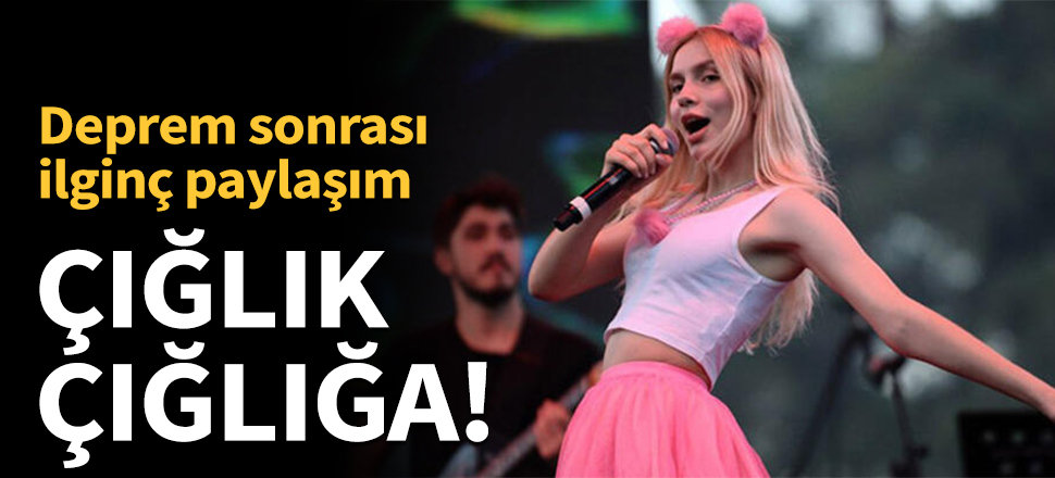 Aleyna Tilki çığlık çığlığa!