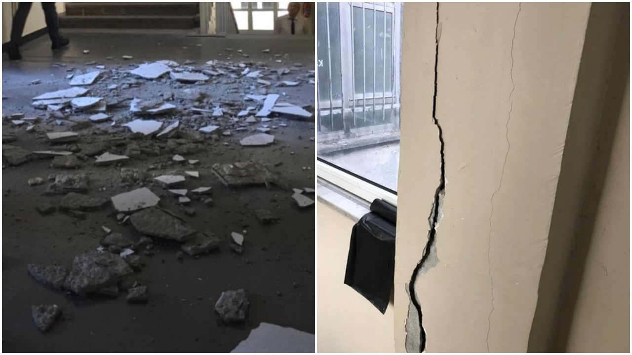Çapa Diş Hekimliği Fakültesi çökmeye başladı!