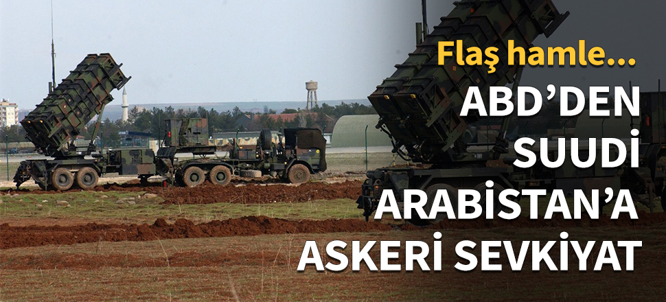 ABD'den Suudi Arabistan'a askeri sevkiyat...