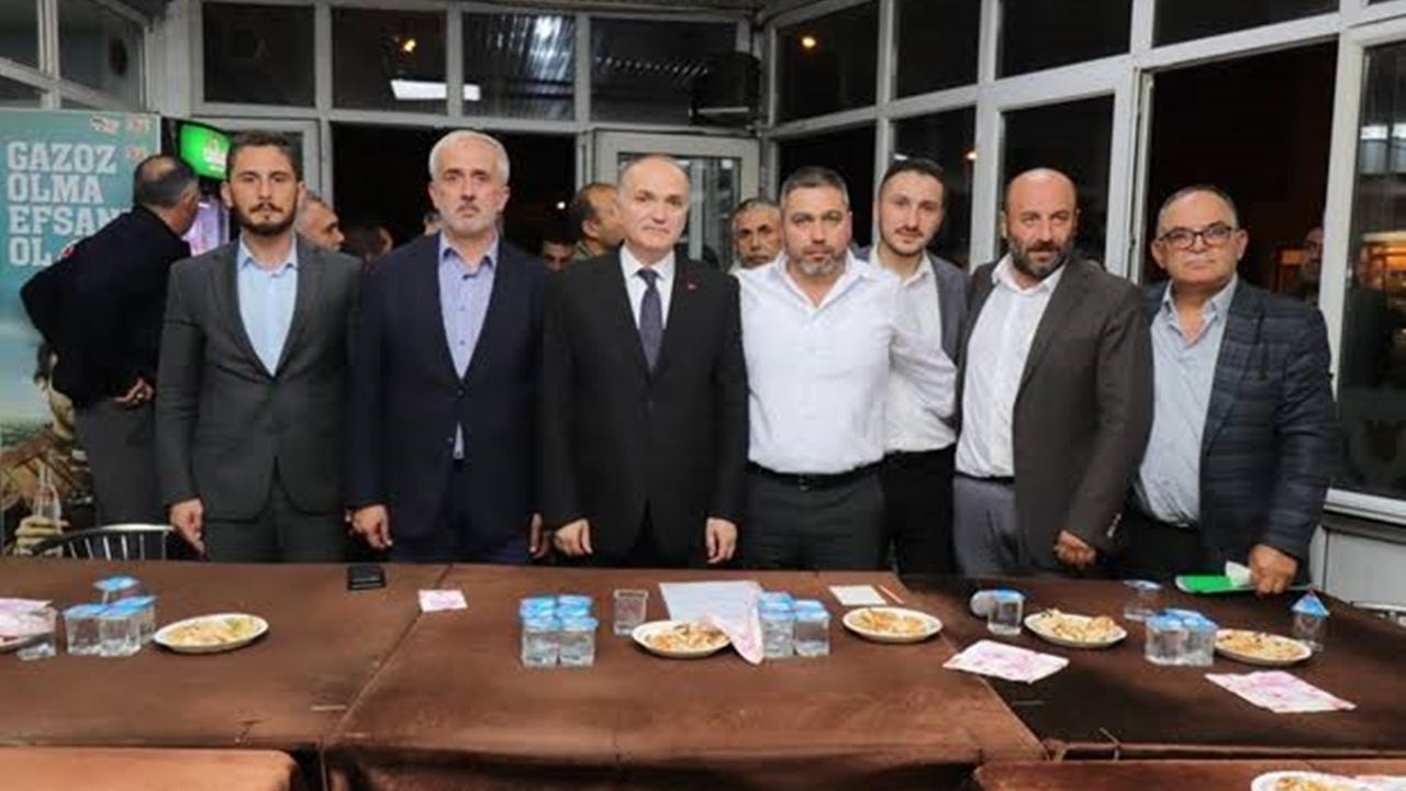 Düzce'de Başkan Faruk Özlü Körpeşlere tam kadro gitti