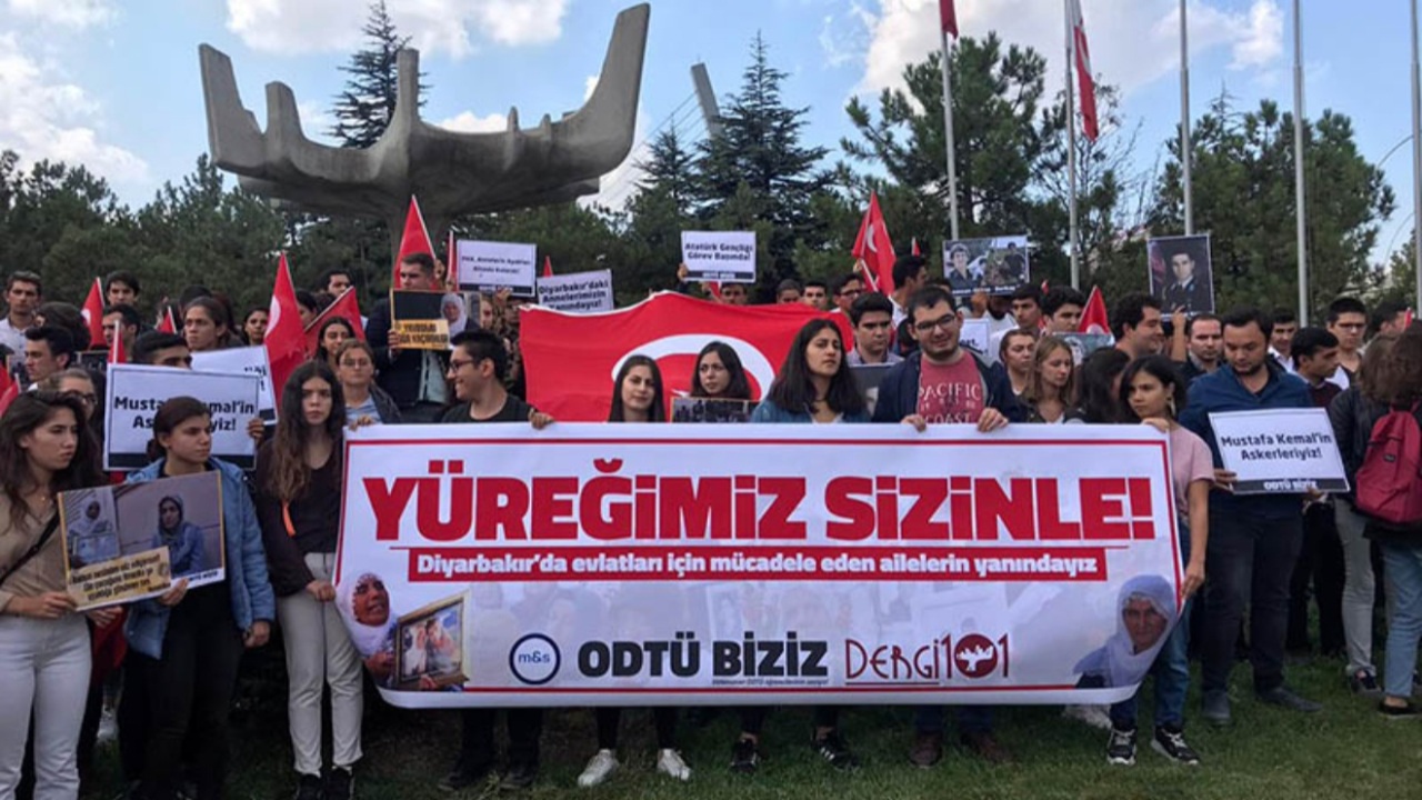 ODTÜ'lü öğrencilerden Diyarbakır annelerine destek