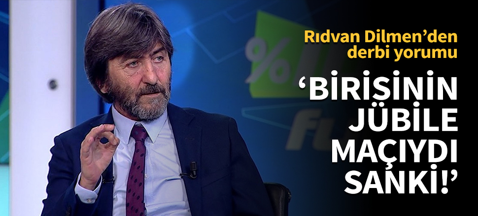 'Birisinin jübile maçıydı sanki!'