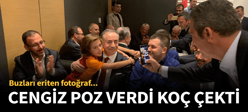 Derbi sonrası buzları eriten fotoğraf!