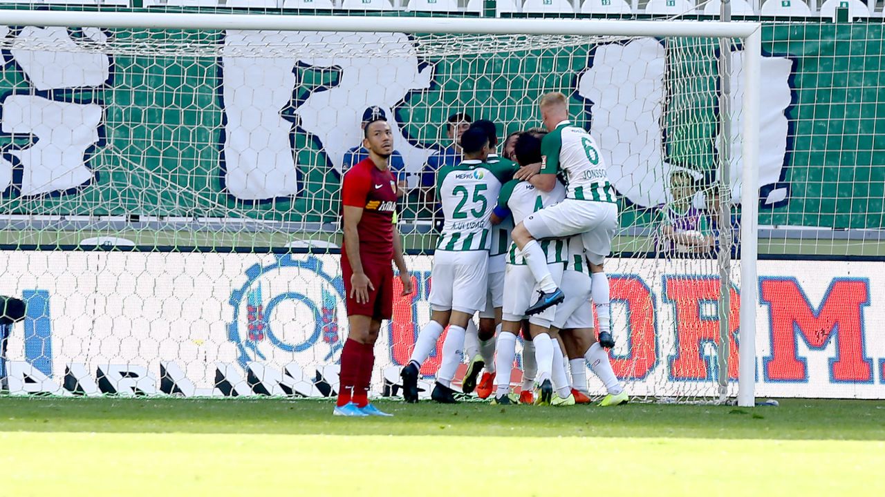 Konyaspor, uzatma dakikalarında kazandı!