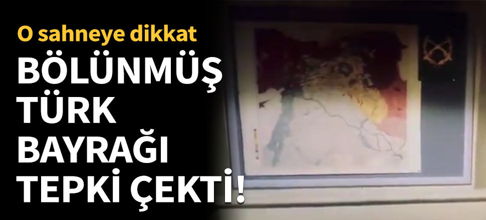 Netflix'in yeni dizisinde bölünmüş Türk haritası tepki çekti!
