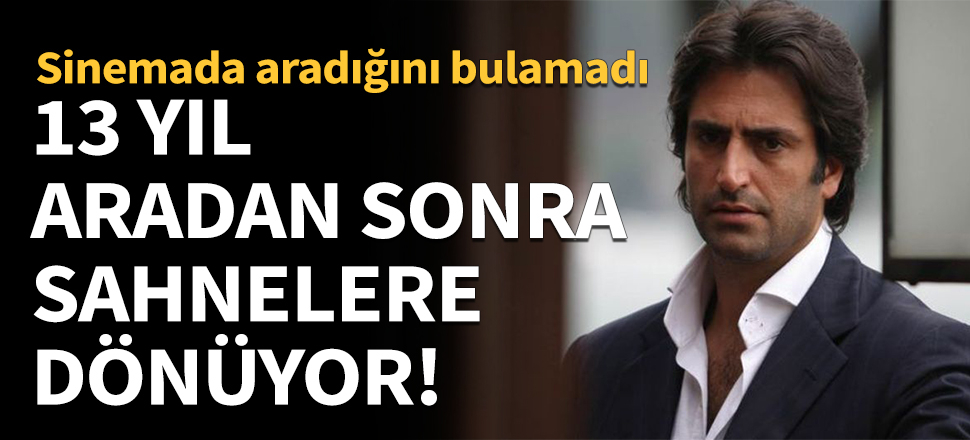 13 yıl aradan sonra şarkıcılığa geri dönüyor!