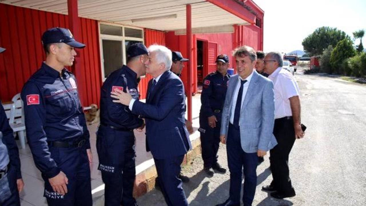 Balıkesir'de Başkan Ali Kemal Deveciler’den anlamlı ziyaret