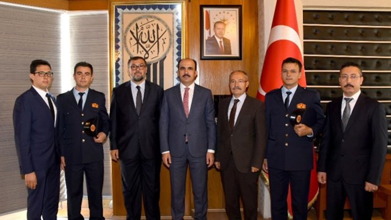 Konya'da Başkan Uğur İbrahim Altay: “Gönüllü itfaiyecilikte örnek uygulamalar yapıyoruz”