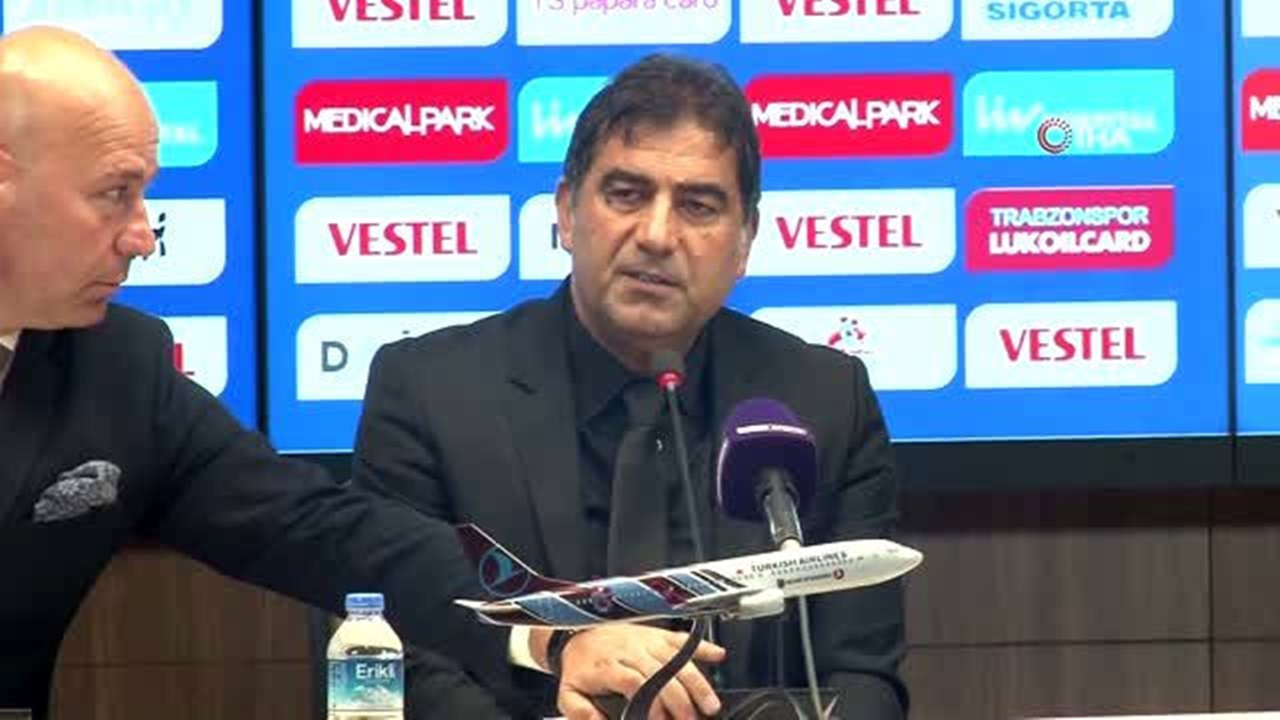 Trabzon'da Ünal Karaman: "Kazanmak sevindirici"