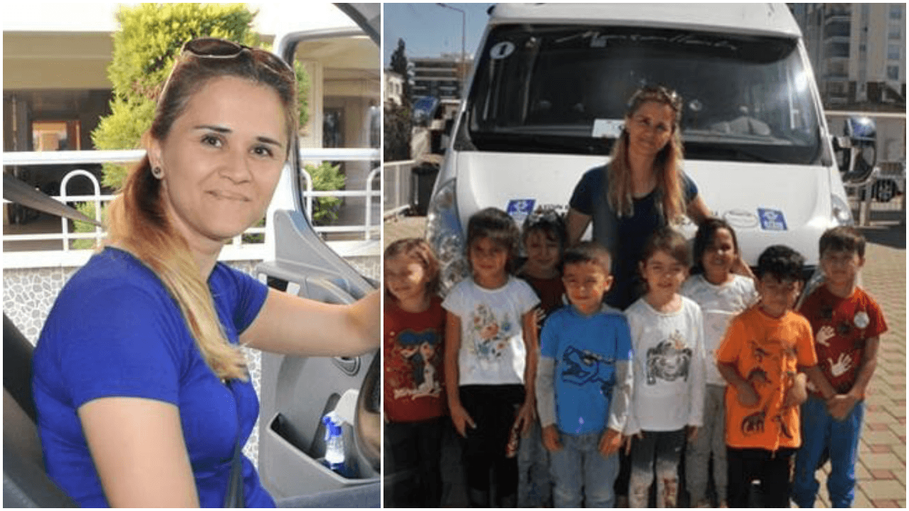 Minibüs kullanmayı öğrenip servisi sürücüsü oldu!