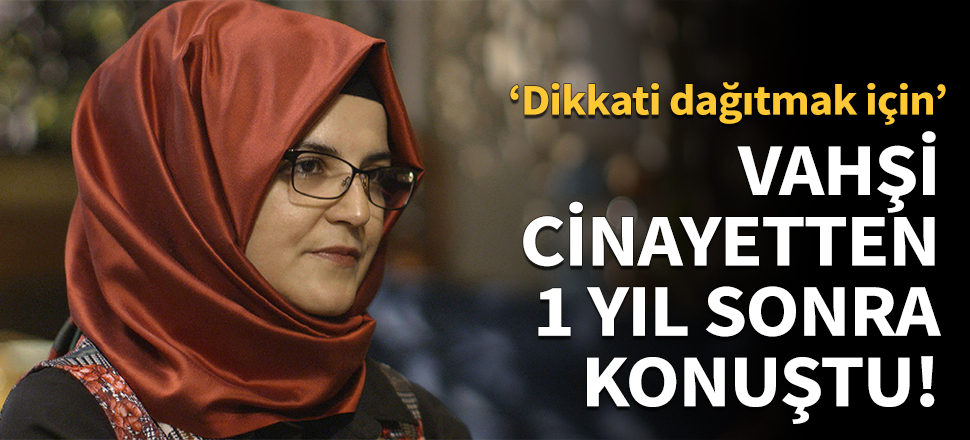 Cinayetten 1 yıl sonra konuştu!
