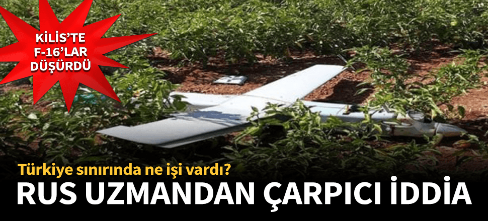 Sınırda düşürülen İHA ile ilgili çarpıcı iddia!