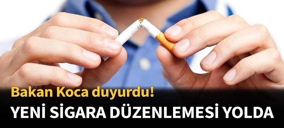 Yeni sigara düzenlemesi geliyor...