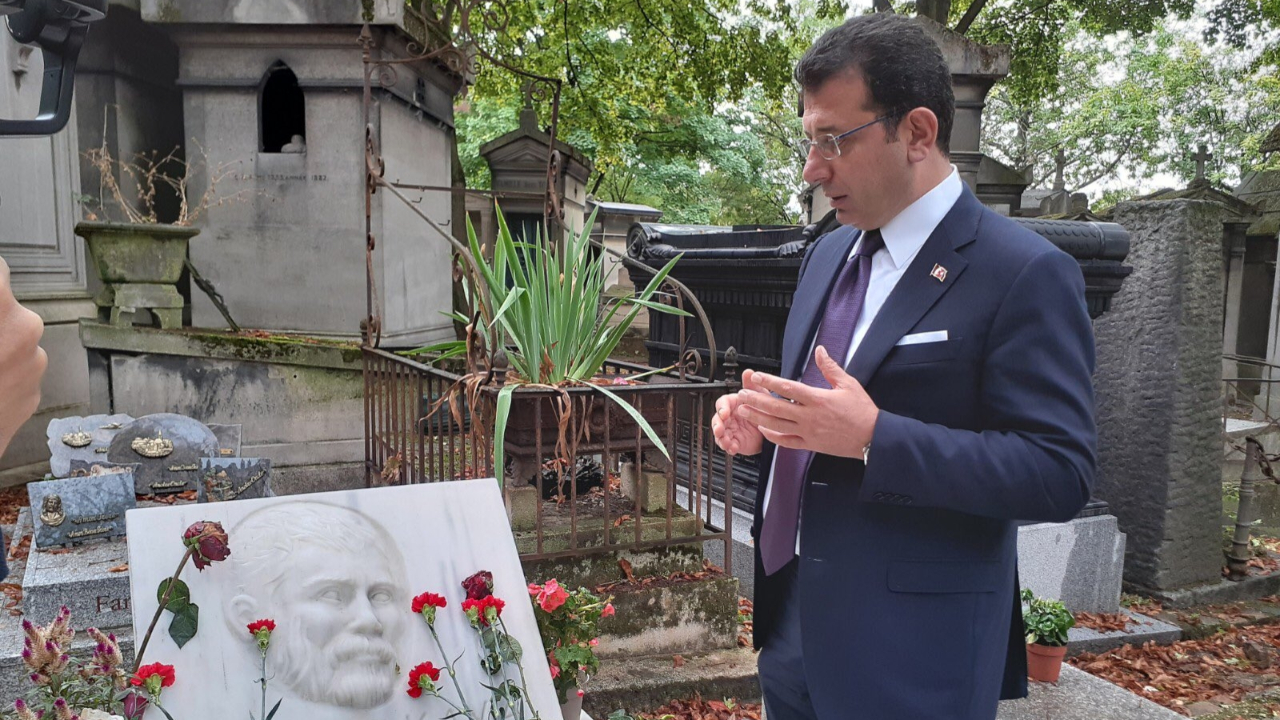 İmamoğlu bu kez Paris'te ortaya çıktı...