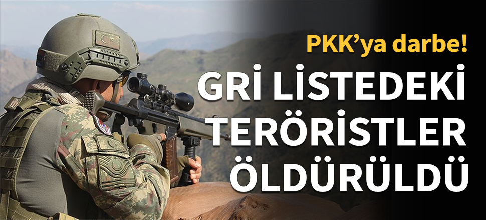 Gri listedeki teröristler öldürüldü!