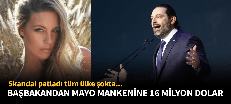 Başbakandan mayo mankenine 16 milyon dolar!
