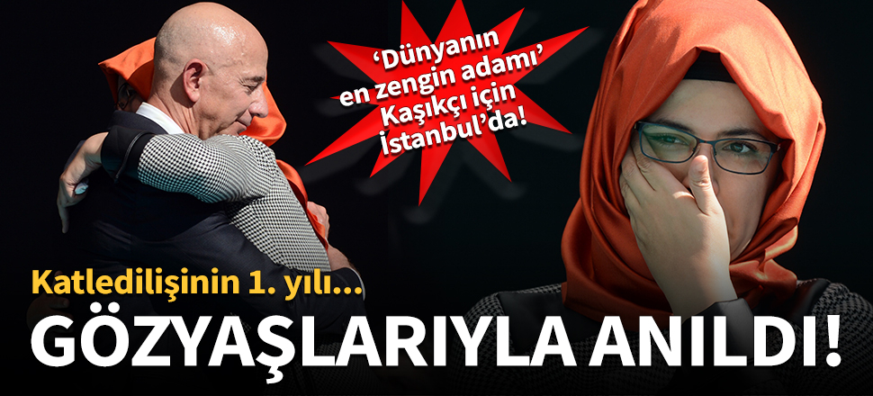 Cemal Kaşıkçı gözyaşlarıyla anıldı!