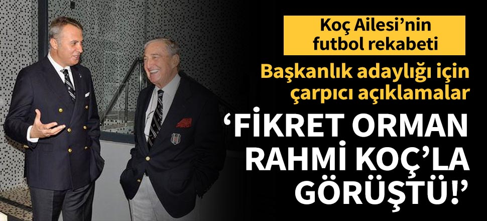 Beşiktaş'ta başkanlık için önemli görüşmeler!