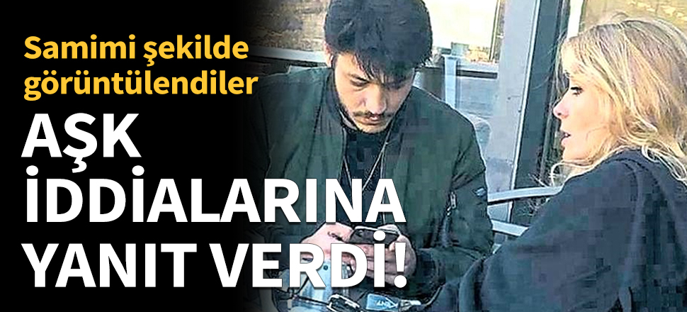 Aşk iddialarına yanıt verdi!
