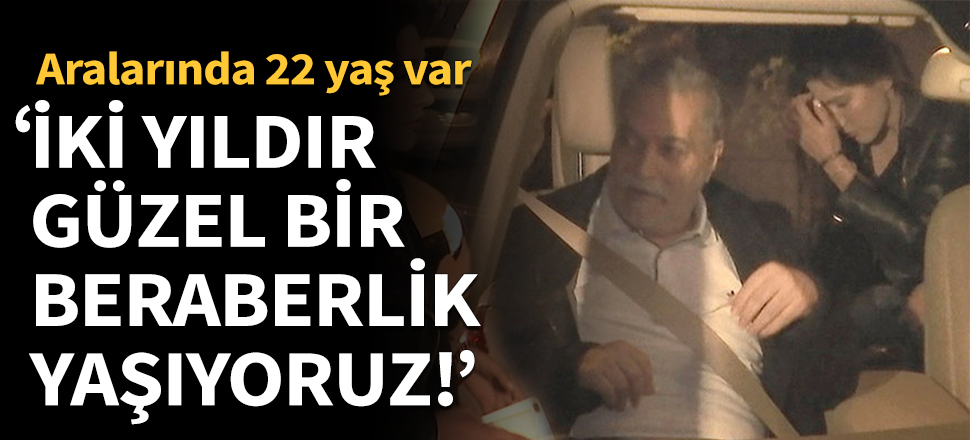 40 yaş küçük sevgilisiyle görüntülendi!